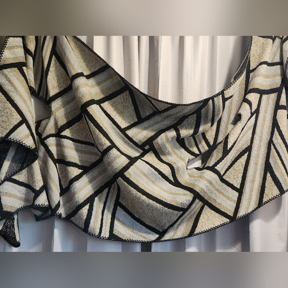 Reversible Poncho Style Wrap